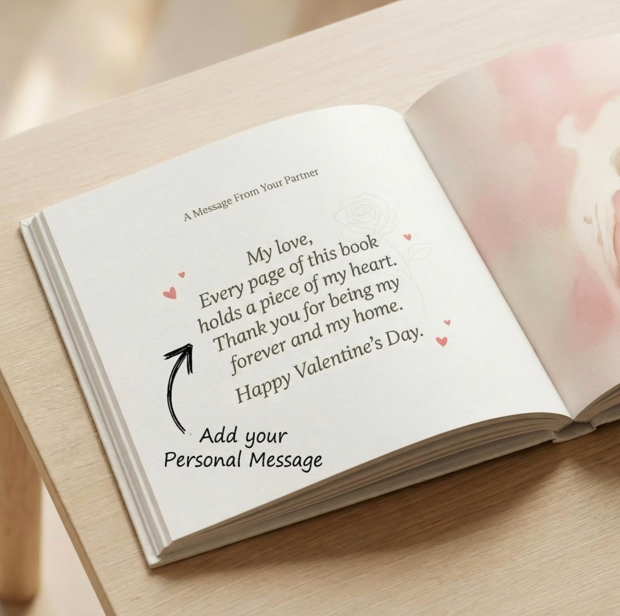 Personalized Valentine Gift, Custom Love Story Book, Pixar Style Couple Illustration, Romantic Gift for Him, Romantic Gift for Her