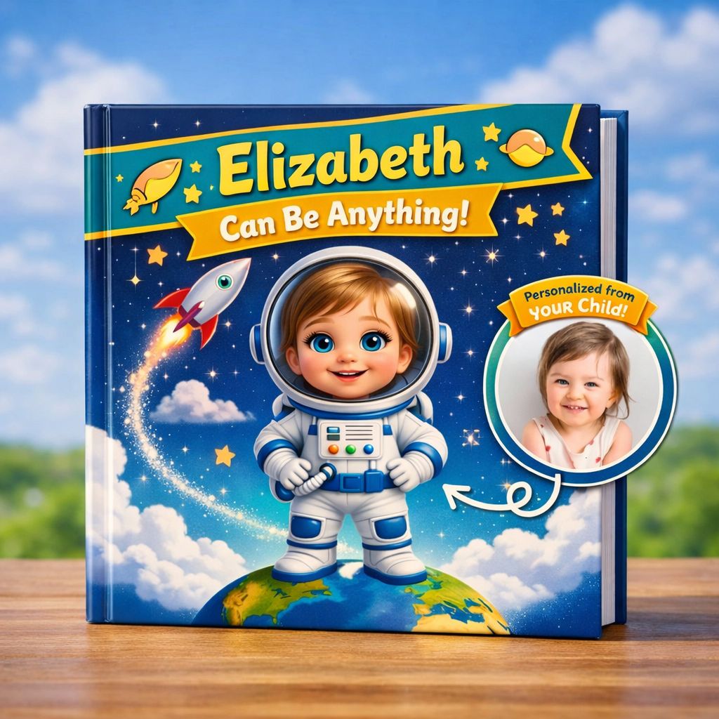 Personalized Storybook for Kids, Custom Adventure Book from Photo, Gift for Toddlers
